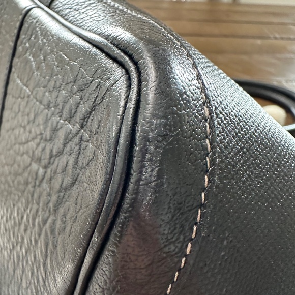 Hermes Garden Party Black Coated Canvas 36 cm - Picture 11 of 15